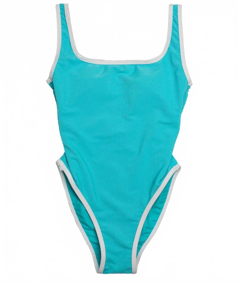 NEW LAINSNOW women's ocean isle one piece swimsuit in sea